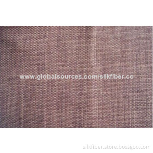 Linen-like fabric, made of 100% polyester